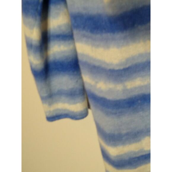 TOMMY BAHAMA Shibori Striped Print 100% Linen Sweater Top Size SP - Picture 5 of 11